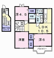 グレースガーデンIの物件間取画像